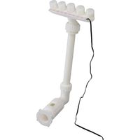 Yosoo Fontaine Piscine colorée Cascade LED RVB énergie Solaire 7 Modes