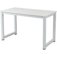Bureau bibliothèque, Bureau d'ordinateur blanc