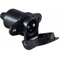 SPINA PRESA A 3 VIE POLI PER RIMORCHI APPENDICE TRATTORE CARRELLO 12-24 V (32220