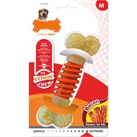 Giocattolo da mordere per cani Nylabone Extreme Chew Pro Action Bacon Taglia M Nylon