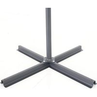 Base per Ombrellone a Croce in Metallo 1X1 Mt. Tubo tubo 48 mm