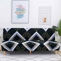 Housse de canap Antidrapante Housse de Protection pour canap de 2 3 Places sans accoudoirs Trois Places