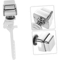 4 Pièces Poignée De Toilette Côté Toilette Poignée De D'Eau Bouton De D'Eau Bouton De Réservoir De Salle De Bains Bouton De Toilette À D'Eau Unique Boutons