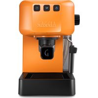 Gaggia EG2109/05 Macchina Manuale per Caff� Espresso 15 bar Sistema POD Arancione � Macinato o Cialde, Pre-Infusione Automatica, Nuovo Modello 2023, 100% Made in Italy