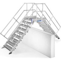 Mauderer Bavaria Aluminium Überstieg M 1010mm Plattformlänge 1120mm lichte Höhe