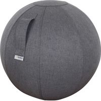 Vivol – Siège ballon ergonomique 75 cm gris – Housse lavable – Conçu pour utilisateurs de 185 à 210 cm – Charge max 150 kg