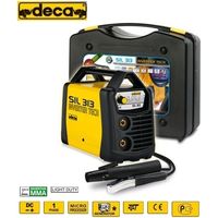 Saldatrice INVERTER ad elettrodo 130 Amp con valigetta e accessori Deca - SIL 313