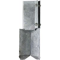 TIMCO Concrete In Shoe Bolt Post Support Bolt Secure Hot Dipped Galvanised - 100mm