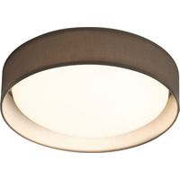 Plafonnier luminaire abat-jour blanc gris couloir bureau chambre salon éclairage