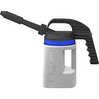 Jarra de llenado universal de PE LubriFlex con 2 salidas de