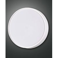 Fabas Luce Hatton Outdoor Aufbau-Downlight Weißglas, E27, IP65