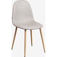 Set di 2 sedie da pranzo Glamm SKLUM Legno naturale