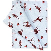TABLEcloth EN COTON CERF GRIS CLAIR Cm. 140x360 x24 personnes