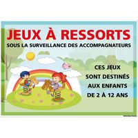 PANNEAU A PERSONNALISER POUR JEUX A RESSORTS (H0512-PERSO) - Plastique PVC 1,5 mm - 210 x 150 mm
