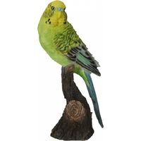 COCORITA SU TRONCO IN RESINA ASSORTITA 18 CM