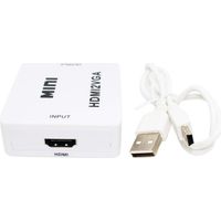 1080P-Videokonverter, HDMI-Buchse auf VGA-Buchse, 15-poliger Adapter – Videosignalkonverter