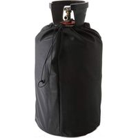 Propantankabdeckung, 210D-Gasflaschen-Schutzhülle mit verstellbaren Kordeln, winddichte, wasserdichte Anti-UV-Oxford-Gastankabdeckung für den Garten im Freien (..DEBUNS