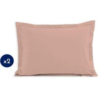 2er-Set Kissenbezüge - LOVELY HOME - LH71619 - 50 x 70 cm - Rosa