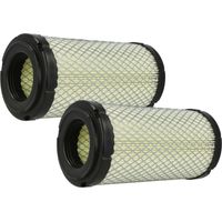 vhbw 2x Filtre à air compatible avec Kubota B B 7100HST-E, B B 7100, B B 7100HST-DT, B B 7000 pelleteuse - Filtre moteur extérieur
