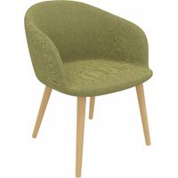 Chaise de réunion en tissu Elton
