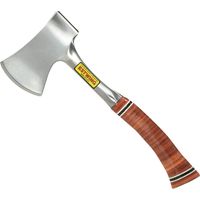 Estwing E14A Sportsman's Axe with Leather Grip, 70mm Blade, 305mm Length, 1.25 lb, Includes Sheath