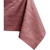 AmeliaHome, tovaglia idrorepellente, design a effetto loto, Poliestere Rosa antico Vesta 60x60 cm