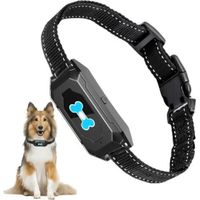 Collier Anti Aboiement Chien Mode Son/Vibration, Colliers Anti-Aboiement à Détection Intelligente des Aboiements Collier