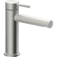 Waschtischarmatur ohne Ablaufgarnitur „Steel Looking“ von Paffoni, Serie Jolly JL071ST Steel looking