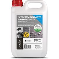 JOVIRA PINTURAS Impermeabilizzante Idrorepellente. Protezione idrorepellente totale per facciate, tetti, terrazze, marciapiedi, pareti, etc. (5 Litri, Impermeabilizzante)