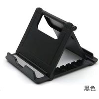 Küchenhelfer-Telefonhalter Candy Mini Tragbare Feste Halterung für Küche Mobiles Regal Organizer Halter Dekorationen Zubehör: Schwarz