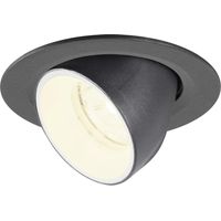 Spot encastré NUMINOS® GIMBLE XS 4000 K 20° IP20 rond noir / blanc - SLV - 1010063