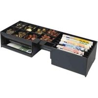 Safescan 4617T cajón portamonedas con cerradura y compartimentos
