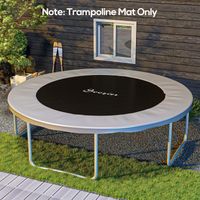 Tapis de rechange pour trampoline tapis de saut de remplacement. compatible trampoline Ø 4.3 m et ressorts de 14 cm