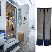 Rideaux extérieurs pour camping-cars, rideaux de porte anti-moustiques, stores enrouleurs pare-soleil pour camping-cars