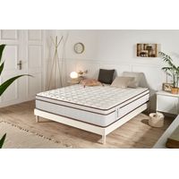 Hybrid Weiß Taschenfederkernmatratze 30 cm - 90X200 cm - Moonia