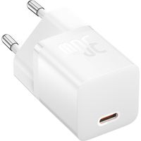 Baseus P10110902213-01 USB-C GaN5 Mini 30W Netzladegerät Weiß