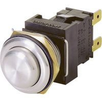 Arcolectric (Bulgin Ltd.) H8351RPAAA H8351RPAAA Pulsante antivandalo 250 V/AC 16 A 2 x Off / (On) Momentaneo IP66 1 pz.