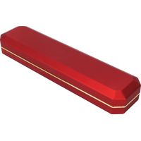 Écrin à bijoux élégant avec éclairage et intérieur velours pour bracelets de fiançailles ou mariage