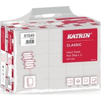 ELOS Toalla plegable Katrin Classic L 2 2-capas blanca L240mm xW320aprox.mm 3000 toallas/caja - 615490
