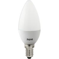 BEGHELLI LED OLIVA E14 5W 56820 FRED 6500K PLAST Q.TA 10