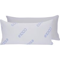 6x Triton Cool Visco Komfort Schlafkissen 40x80cm Kopf Nacken Bett Sofa Winter