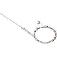 Capteur de température à thermocouple BERM, thermocouple de type K sensible de 5,9 pouces pour la mesure de température 9