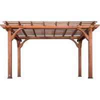 Backyard Discovery Cedar Wood Pergola 4.3m x 3m (14ft x 10 ft)