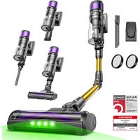 Ultenic Superstarker Akku-Staubsauger 78KPA,600W, GreenEye™ Technologie, 60 Min. Laufzeit, 1.5L, Faltbarer Schlauch, Anti-Stau-Bürste, UV20