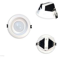 SPOT LED CIRCULAIRE ENCASTRABLE POUR PLAFOND, APPLIQUE MURALE, 7 W, LUMIÈRE CHAUDE