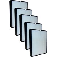 Pack 5 filtres HEPA+charbon Noaton FPK01 compatible avec Delonghi AC 75