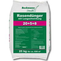 BECKMANN PROFI Rasendünger 25 kg Langzeitwirkung Langzeitrasendünger Startdünger
