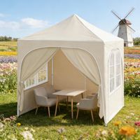 Gazebo d'extérieur, abri événementiel, tente de réception, gazebo pour jardin, terrasse (gazebo uniquement)
