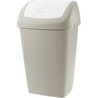 Poubelle de cuisine Tontarelli Aurora 25 litres couvercle basculant