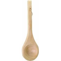 Cuillère de sauna, cuillère à main, cuillère de sauna individuelle, cuillère de sauna en bois, cuillère à eau en bois pour sauna